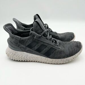 Adidas Charcoal and Black Men’s Running Shoes Size 8